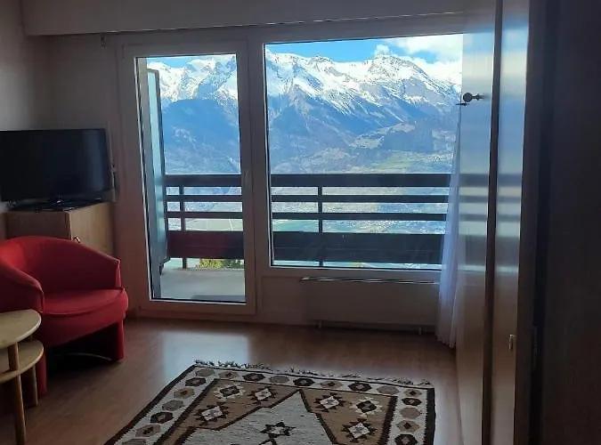 Mont-rouge E 012 - View 6 Pers * Veysonnaz